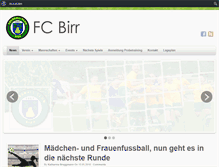 Tablet Screenshot of fcbirr.ch